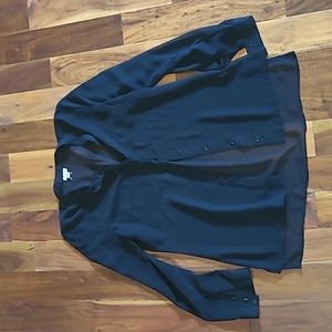 🎁2/ $25 Dynamite sheer black button up